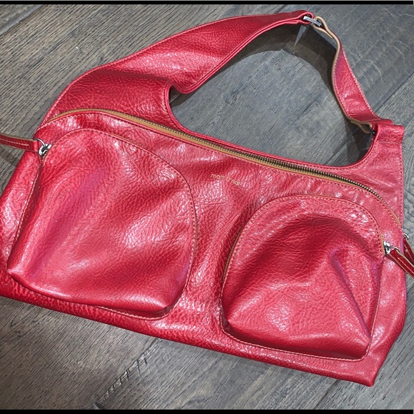Matt & Nat Red Shoulder Bag - Picture 1 of 7